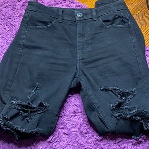 black American eagle jeans
